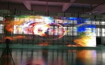 큰 전자 옥외 투명한 발광 다이오드 표시/높은 광도 LED 투명한 스크린